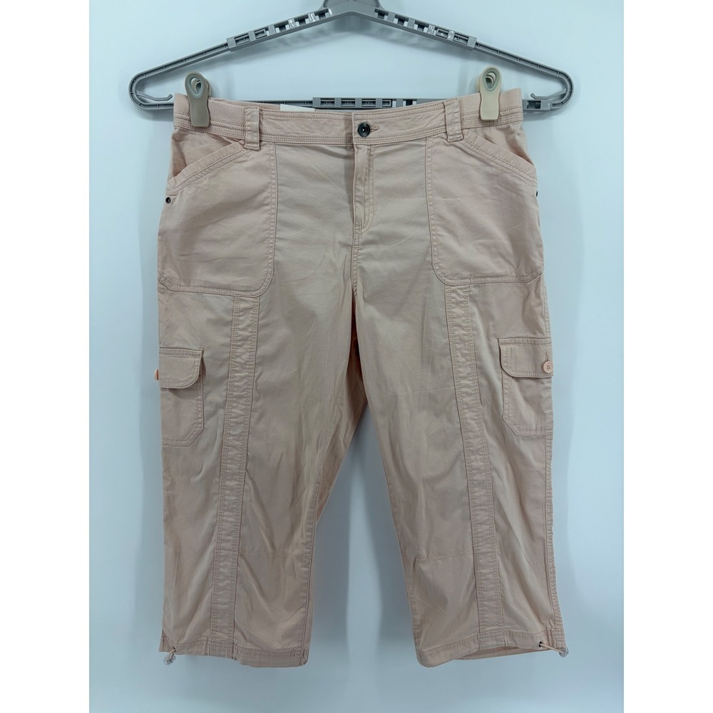 Style & Co. Peach Cargo Capris